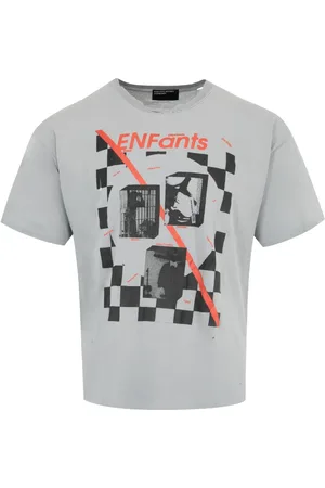 ENFANTS RICHES DEPRIMES T-shirt à carreaux