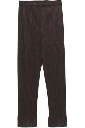 PLEATS PLEASE ISSEY MIYAKE Pantalon à design plissé