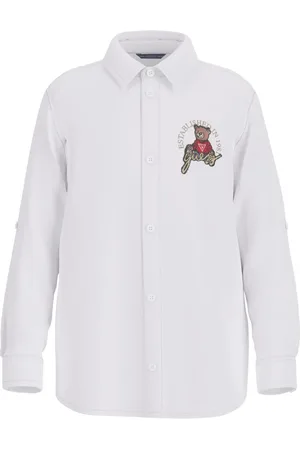 Guess Chemise à logo brodé