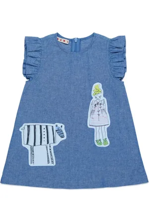 Marni Robe à détail de patch