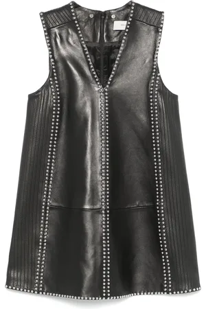 Golden Goose Robe courte en cuir