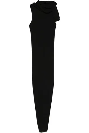 Rick Owens Robe longue à taille ceinturée