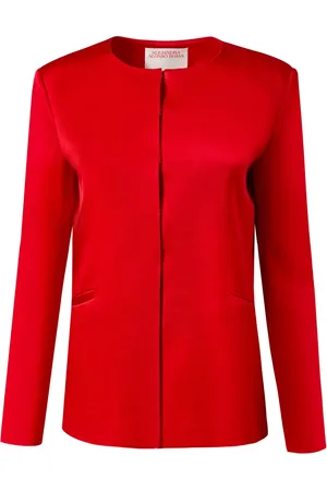 Alejandra Alonso Rojas Veste cintrée en satin