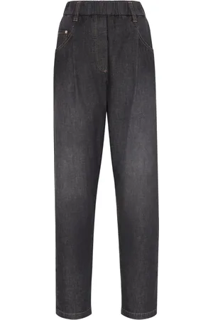 Brunello Cucinelli Jean à coupe fuselée