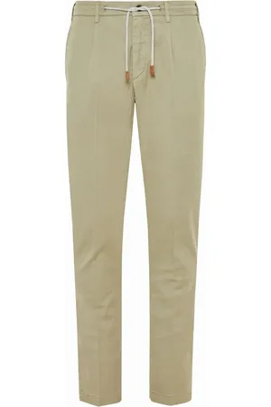ELEVENTY Pantalon droit à lien de resserrage