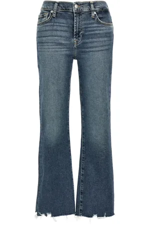 7 for all Mankind Jean Daisy à coupe évasée