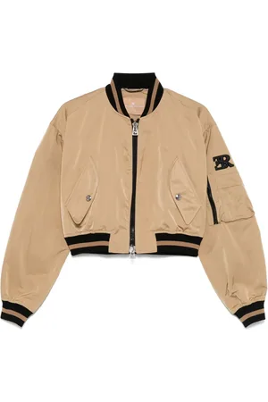 ERMANNO SCERVINO Veste bomber à coupe crop