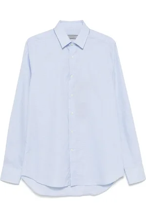 CANALI Chemise à motif grille