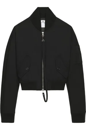 Courrèges Veste bomber à coupe crop
