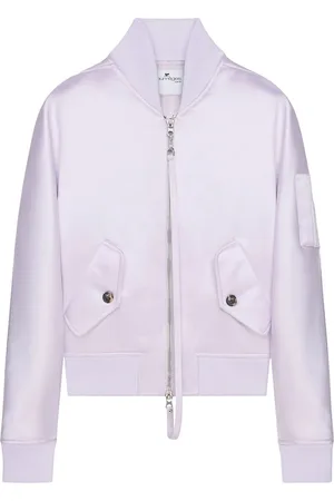 Courrèges Veste bomber à fini satiné