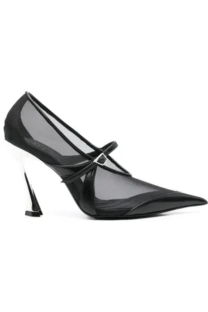 MUGLER Escarpins en mesh 95 mm