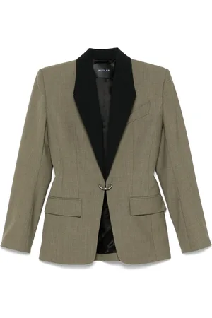 MUGLER Blazer à ornements métalliques