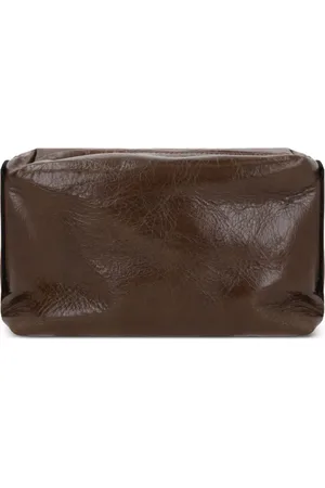 UMA WANG Sac porté épaule à logo embossé
