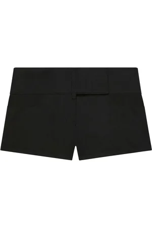 Courrèges Short court à taille ceinturée