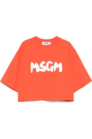Msgm T-shirt à logo imprimé