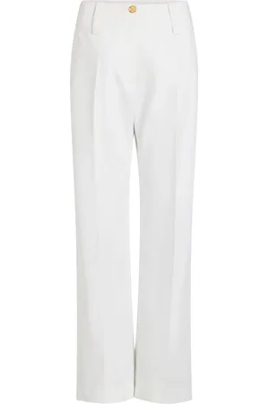 Patou Pantalon en gabardine à taille large