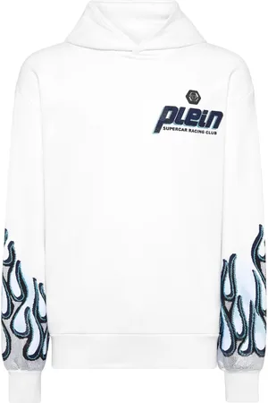 Philipp Plein Hoodie Flame Racing