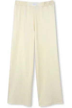 DKNY Pantalon en maille fine nervurée