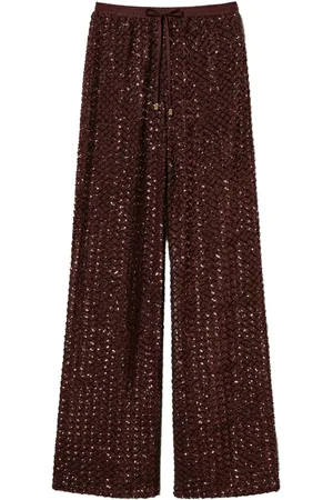Twin-Set Pantalon ample à sequins