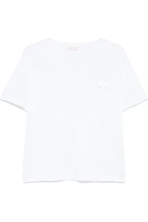 Liu Jo T-shirt à logo orné de cristaux
