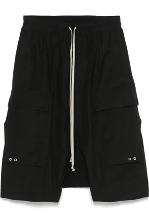 Rick Owens Short sarouel à poches cargo