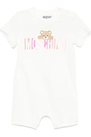 Moschino Grenouillère à logo imprimé