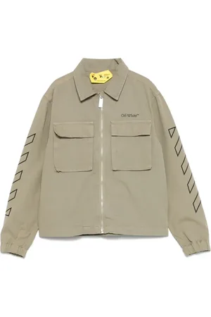 OFF-WHITE Veste à rayures Diag