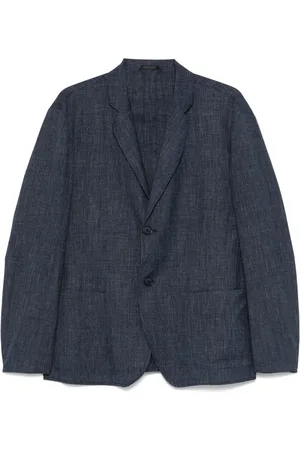 Giorgio Armani Blazer en tissu flammé