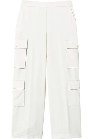 Twin-Set Pantalon palazzo à poches cargo