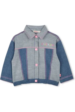 Billieblush Veste en jean à broderies