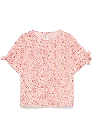 Il gufo Blouse à imprimé graphique