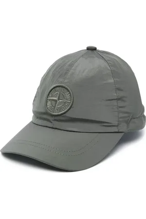 Stone Island Casquette à logo Compass brodé