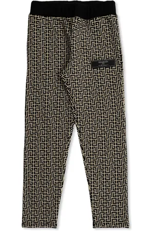 Balmain Legging à motif monogrammé