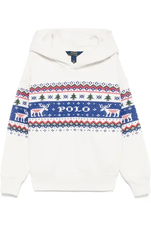 Ralph Lauren Hoodie à motif fair isle