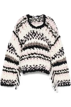 Ganni Pull en maille ajourée