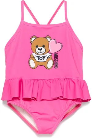 Moschino Maillot de bain Teddy Bear à logo imprimé