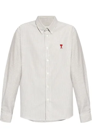 Ami Chemise en coton à rayures
