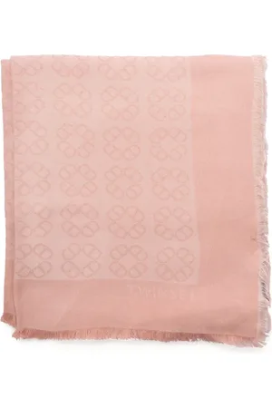 Twin-Set écharpe à logo en jacquard