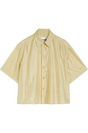 Jil Sander Chemise à manches crop