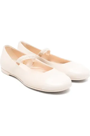 Emporio Armani Ballerines en cuir nappa
