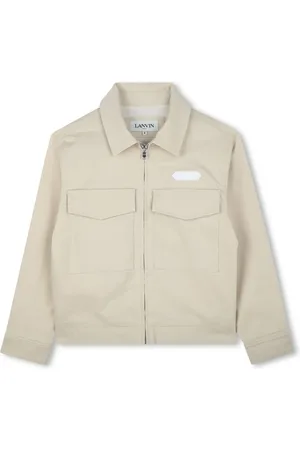 Lanvin Veste en coton à fermeture zippée