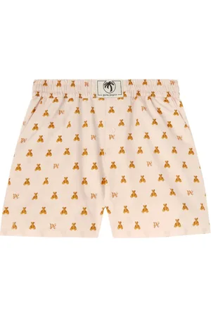 Palm Angels Short Mini Bear Monogram