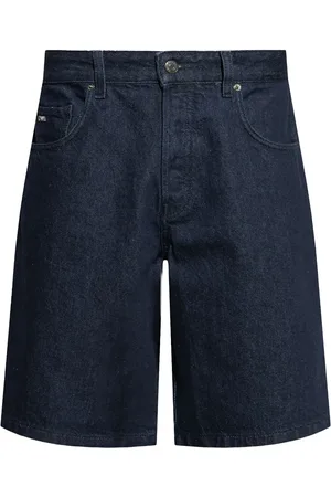 Emporio Armani Short en jean à effet délavé