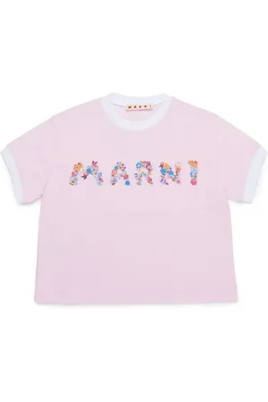 Marni T-shirt à logo imprimé