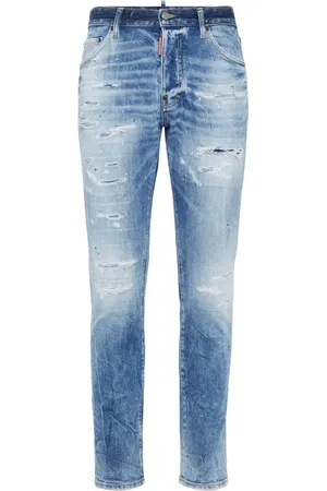Dsquared2 Jean stretch à effet usé