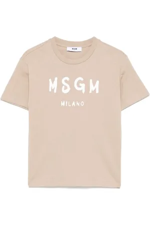 Msgm T-shirt à logo imprimé