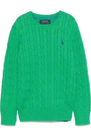 Ralph Lauren Pull en maille torsadée