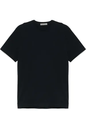 corneliani T-shirt à logo brodé