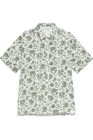 Paolo Pecora Polo à fleurs imprimées