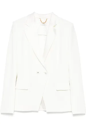 Elisabetta Franchi Blazer à revers satinés